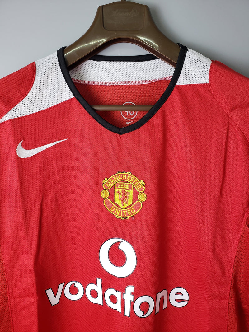 MANCHESTER UNITED I 2005 HOMEM (RETRO) MANGA LARGA