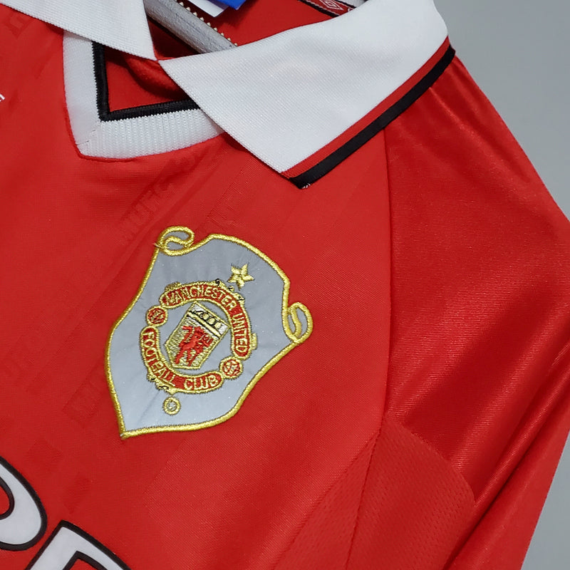 MANCHESTER UNITED I 99/00 HOMEM (RETRO) MANGA LARGA