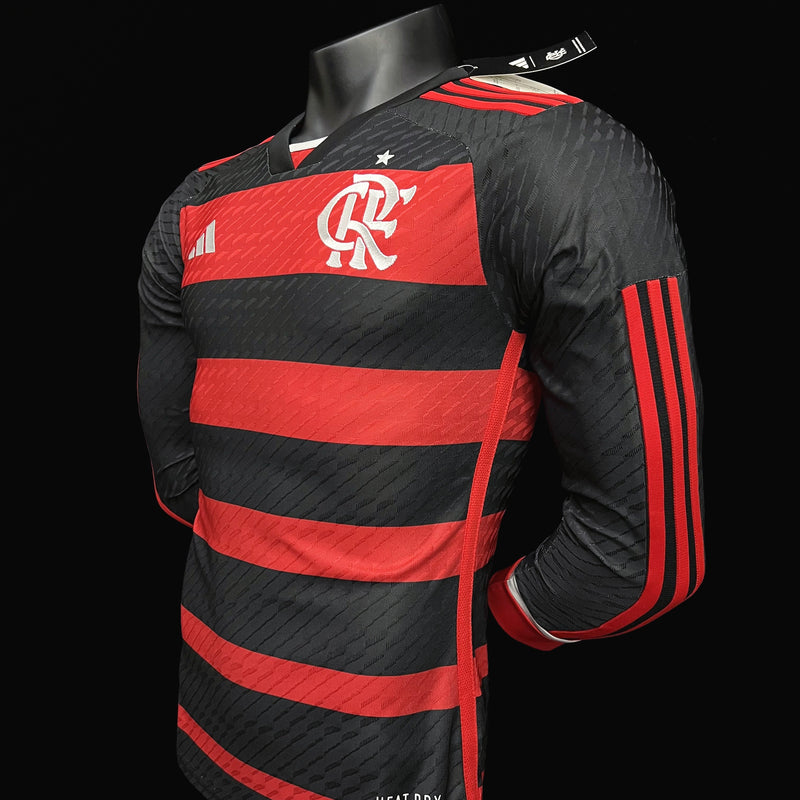 FLAMENGO I 24/25 HOMEM (VERSÃO JOGADOR) MANGA LARGA