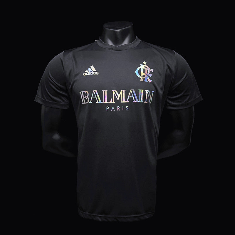 FLAMENGO EDIÇÃO LIMITADA BALMAIN PARIS BLACK 24/25 HOMEM (VERSÃO JOGADOR)