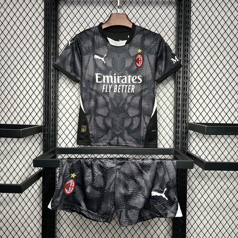 MILAN GOLEIRO I 24/25 CONJUNTO INFANTIL