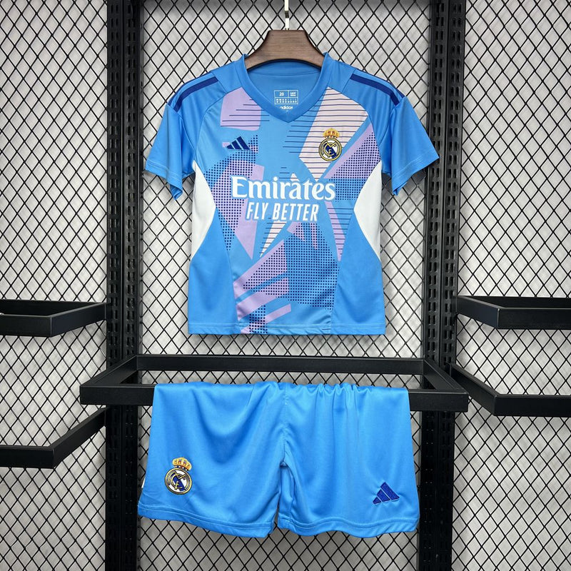 REAL MADRID GOLEIRO I 24/25 CONJUNTO INFANTIL